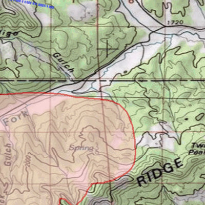 2018 GMU 31 Colorado Big Game (Elk/Mule Deer) Hunting Map (Habitat and range) Preview 2