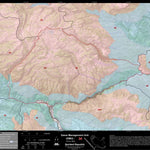 2018 GMU 34 Colorado Big Game (Elk/Mule Deer) Hunting Map (Habitat and range) Preview 1