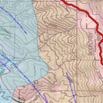 2018 GMU 7 Colorado Big Game (Elk/Mule Deer) Hunting Map (Habitat and range) Preview 2