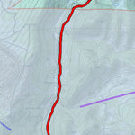 2018 GMU 131 Colorado Big Game (Elk/Mule Deer) Hunting Map (Habitat and range) Preview 3