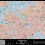 2018 GMU 37 Colorado Big Game (Elk/Mule Deer) Hunting Map (Habitat and range) Preview 1