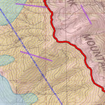 2018 GMU 37 Colorado Big Game (Elk/Mule Deer) Hunting Map (Habitat and range) Preview 3