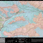 2018 GMU 42 Colorado Big Game (Elk/Mule Deer) Hunting Map (Habitat and range) Preview 1