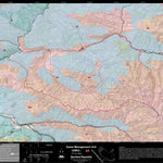 2018 GMU 44 Colorado Big Game (Elk/Mule Deer) Hunting Map (Habitat and range) Preview 1