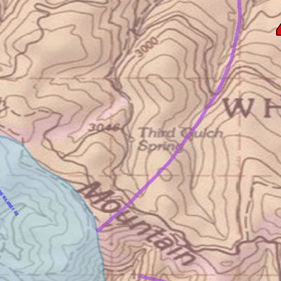 2018 GMU 44 Colorado Big Game (Elk/Mule Deer) Hunting Map (Habitat and range) Preview 2