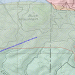 2018 GMU 5 Colorado Big Game (Elk/Mule Deer) Hunting Map (Habitat and range) Preview 3