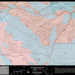 2018 GMU 501 Colorado Big Game (Elk/Mule Deer) Hunting Map (Habitat and range) Preview 1