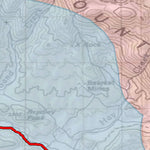 2018 GMU 501 Colorado Big Game (Elk/Mule Deer) Hunting Map (Habitat and range) Preview 2