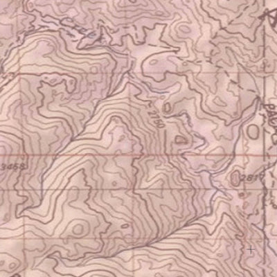 2018 GMU 501 Colorado Big Game (Elk/Mule Deer) Hunting Map (Habitat and range) Preview 3