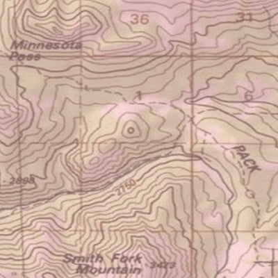 2018 GMU 53 Colorado Big Game (Elk/Mule Deer) Hunting Map (Habitat and range) Preview 2