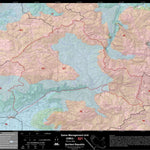 2018 GMU 521 Colorado Big Game (Elk/Mule Deer) Hunting Map (Habitat and range) Preview 1