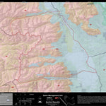2018 GMU 481 Colorado Big Game (Elk/Mule Deer) Hunting Map (Habitat and range) Preview 1