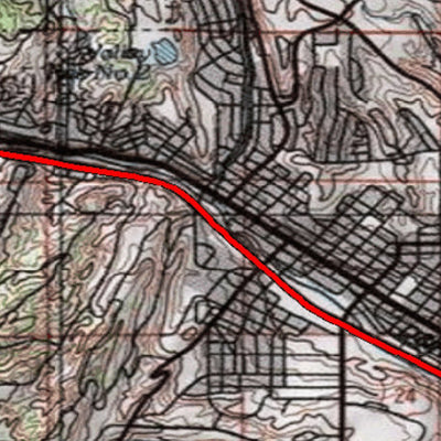 2018 GMU 511 Colorado Big Game (Elk/Mule Deer) Hunting Map (Habitat and range) Preview 3