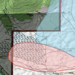 2018 GMU 500 Colorado Big Game (Elk/Mule Deer) Hunting Map (Habitat and range) Preview 2