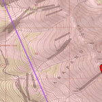 2018 GMU 500 Colorado Big Game (Elk/Mule Deer) Hunting Map (Habitat and range) Preview 3