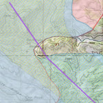 2018 GMU 58 Colorado Big Game (Elk/Mule Deer) Hunting Map (Habitat and range) Preview 3