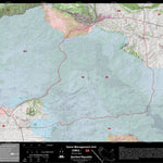 2018 GMU 69 Colorado Big Game (Elk/Mule Deer) Hunting Map (Habitat and range) Preview 1