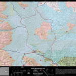 2018 GMU 57 Colorado Big Game (Elk/Mule Deer) Hunting Map (Habitat and range) Preview 1