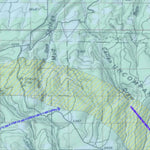 2018 GMU 61 Colorado Big Game (Elk/Mule Deer) Hunting Map (Habitat and range) Preview 3