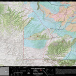 2018 GMU 72 Colorado Big Game (Elk/Mule Deer) Hunting Map (Habitat and range) Preview 1