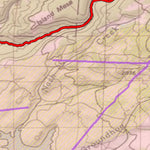 2018 GMU 71 Colorado Big Game (Elk/Mule Deer) Hunting Map (Habitat and range) Preview 3