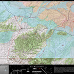 2018 GMU 73 Colorado Big Game (Elk/Mule Deer) Hunting Map (Habitat and range) Preview 1