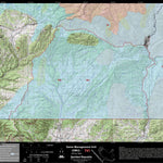 2018 GMU 741 Colorado Big Game (Elk/Mule Deer) Hunting Map (Habitat and range) Preview 1