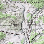 2018 GMU 81 Colorado Big Game (Elk/Mule Deer) Hunting Map (Habitat and range) Preview 3