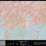 2018 GMU 77 Colorado Big Game (Elk/Mule Deer) Hunting Map (Habitat and range) Preview 1