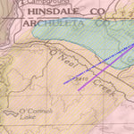 2018 GMU 77 Colorado Big Game (Elk/Mule Deer) Hunting Map (Habitat and range) Preview 3