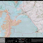 2018 GMU 85 Colorado Big Game (Elk/Mule Deer) Hunting Map (Habitat and range) Preview 1