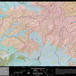 2018 GMU 74 Colorado Big Game (Elk/Mule Deer) Hunting Map (Habitat and range) Preview 1