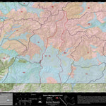2018 GMU 75 Colorado Big Game (Elk/Mule Deer) Hunting Map (Habitat and range) Preview 1