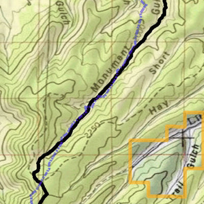 2018 GMU 10 Colorado Big Game (Elk/Mule Deer) Hunting Map (Public/Private Lands) Preview 3