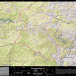 2018 GMU 11 Colorado Big Game (Elk/Mule Deer) Hunting Map (Public/Private Lands) Preview 1