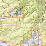 2018 GMU 11 Colorado Big Game (Elk/Mule Deer) Hunting Map (Public/Private Lands) Preview 2