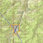 2018 GMU 21 Colorado Big Game (Elk/Mule Deer) Hunting Map (Public/Private Lands) Preview 2