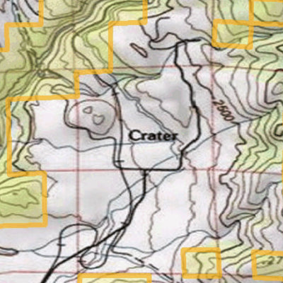 2018 GMU 26 Colorado Big Game (Elk/Mule Deer) Hunting Map (Public/Private Lands) Preview 3