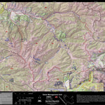 2018 GMU 45 Colorado Big Game (Elk/Mule Deer) Hunting Map (Public/Private Lands) Preview 1