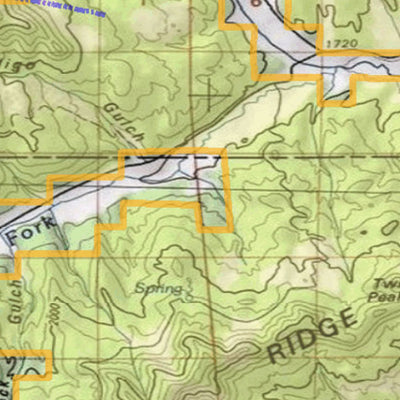 2018 GMU 31 Colorado Big Game (Elk/Mule Deer) Hunting Map (Public/Private Lands) Preview 2