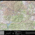 2018 GMU 771 Colorado Big Game (Elk/Mule Deer) Hunting Map (Public/Private Lands) Preview 1