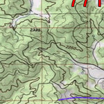 2018 GMU 771 Colorado Big Game (Elk/Mule Deer) Hunting Map (Public/Private Lands) Preview 2