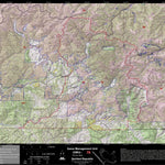 2018 GMU 78 Colorado Big Game (Elk/Mule Deer) Hunting Map (Public/Private Lands) Preview 1