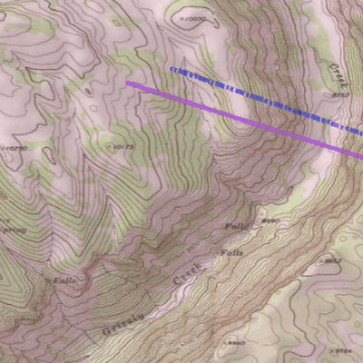 2018 GMU 34 Colorado Big Game (Elk/Mule Deer) Hunting Map (Public/Private Lands) Preview 2
