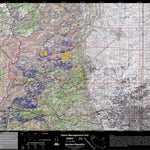 2018 GMU 29 Colorado Big Game (Elk/Mule Deer) Hunting Map (Public/Private Lands) Preview 1