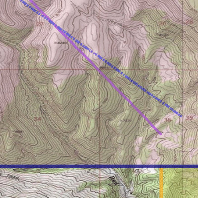 2018 GMU 25 Colorado Big Game (Elk/Mule Deer) Hunting Map (Public/Private Lands) Preview 3