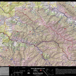 2018 GMU 36 Colorado Big Game (Elk/Mule Deer) Hunting Map (Public/Private Lands) Preview 1