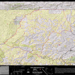 2018 GMU 3 Colorado Big Game (Elk/Mule Deer) Hunting Map (Public/Private Lands) Preview 1