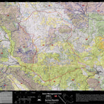 2018 GMU 58 Colorado Big Game (Elk/Mule Deer) Hunting Map (Public/Private Lands) Preview 1