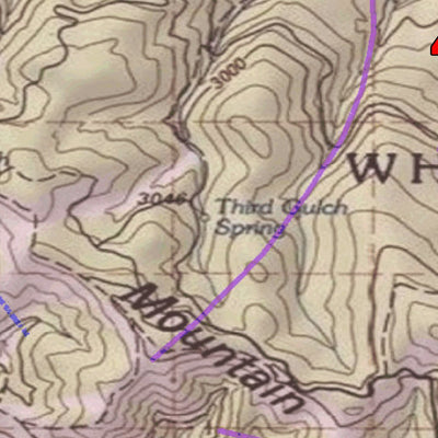 2018 GMU 44 Colorado Big Game (Elk/Mule Deer) Hunting Map (Public/Private Lands) Preview 2